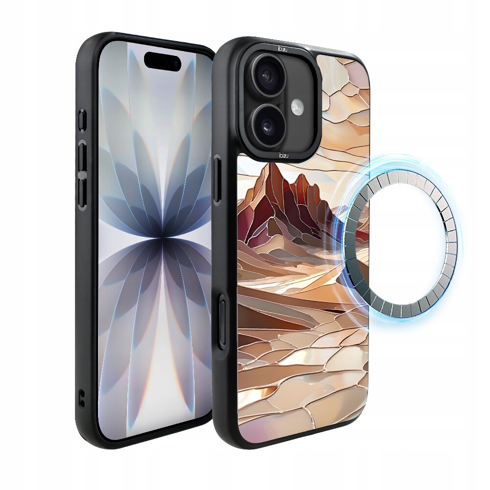 Pouzdro pro iPhone 17 Ibizu DropGuard Matt s MagSafe, Pouštní klid