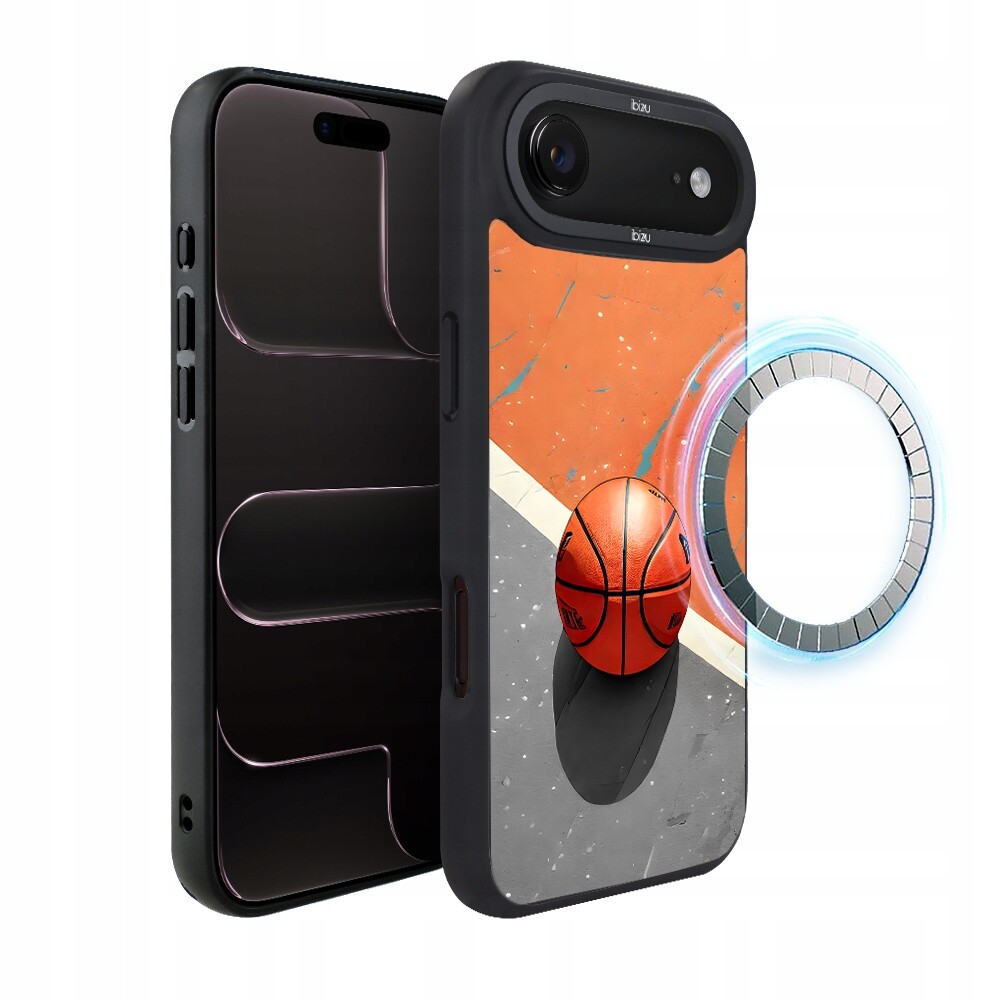Pouzdro pro iPhone Air Ibizu DropGuard Matt s MagSafe, #Move, Basketbal