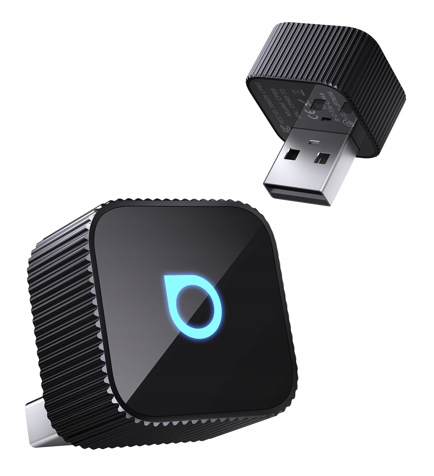 Bezdrátový adaptér Ottocast Mini Cube CarPlay Android Auto Černý