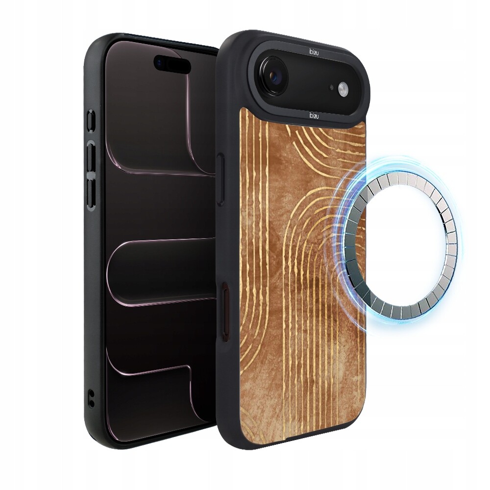 Pouzdro pro iPhone Air Ibizu DropGuard Matt s MagSafe, Boho, Pískové bludiště