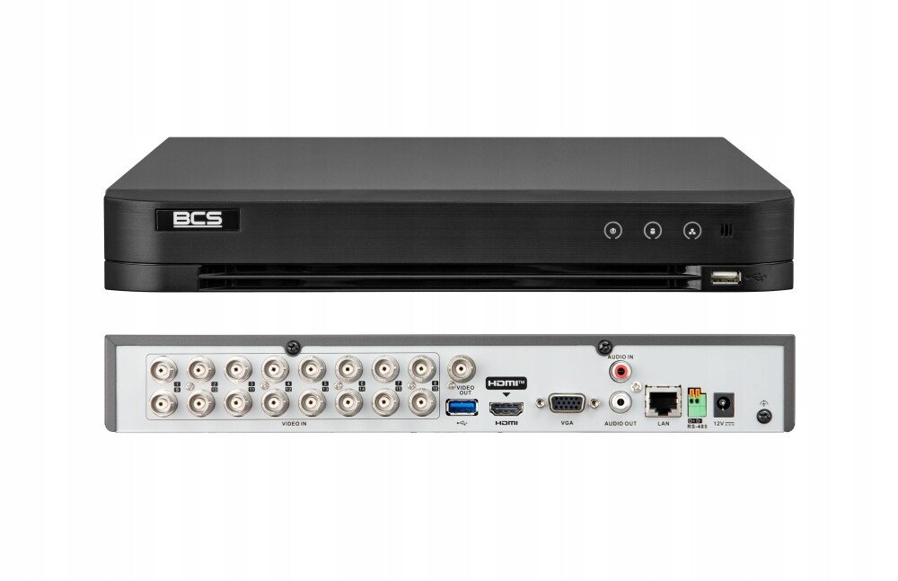Ip rekordér BCS-V-XVR1601-Ai 16 kanálový 8xIP, 1xHDD Bcs Zobrazit