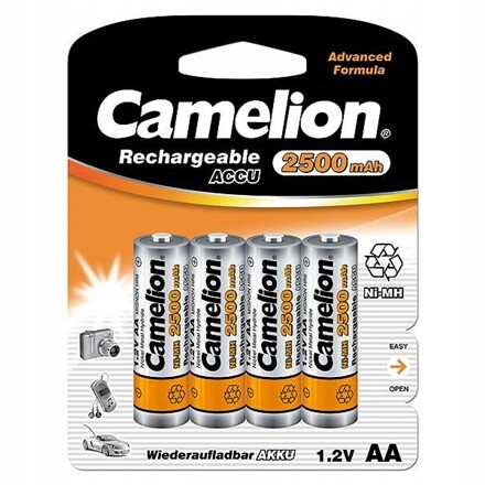 Camelion AA/HR6 2500 mAh Ni-MH baterie 4 ks