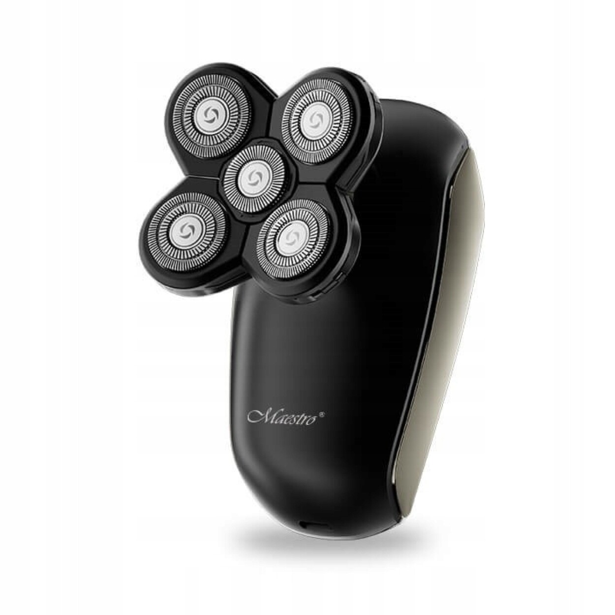 Holicí Strojek Usb Maestro MR-677 černý, malý, vhodný pro holení vousů a obličeje