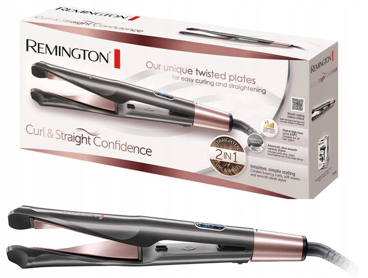 Žehlička Na Vlasy na vlasy Remington S6606 2v1 keramická kudrlinky vlny pro