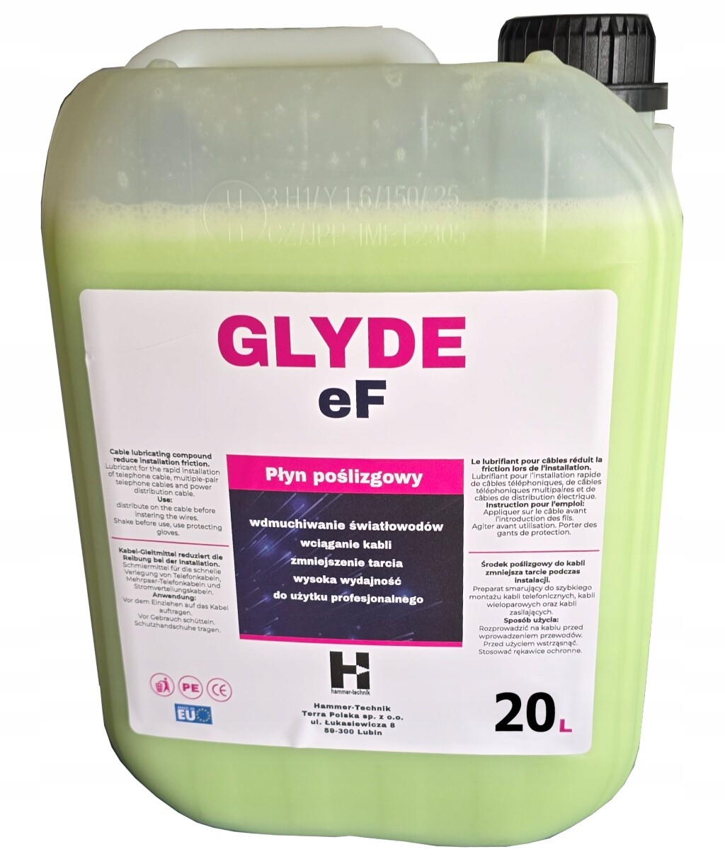 Tekutý gel pro insuflaci Gliss F 20 kg, náhrada za Glyde eF