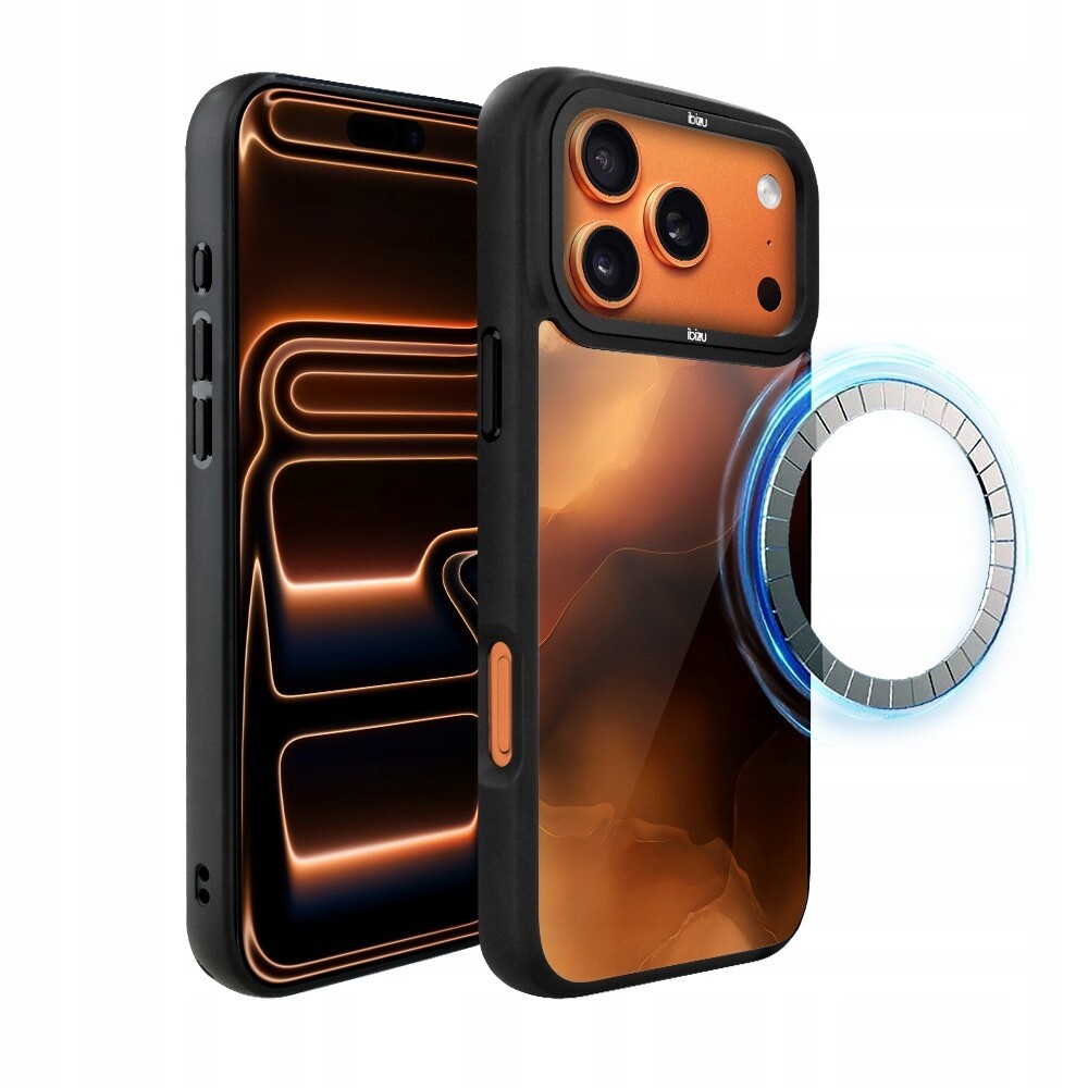 Matný Pouzdro Ibizu DropGuard pro iPhone 17 Pro s MagSafe, barva Mars Sunset