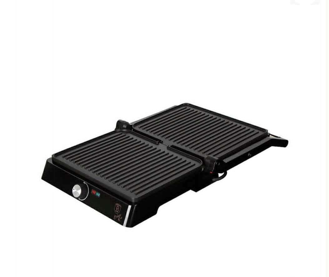 Skládací elektrický gril Berlinger Haus LP-KL-153P černý 2200 W