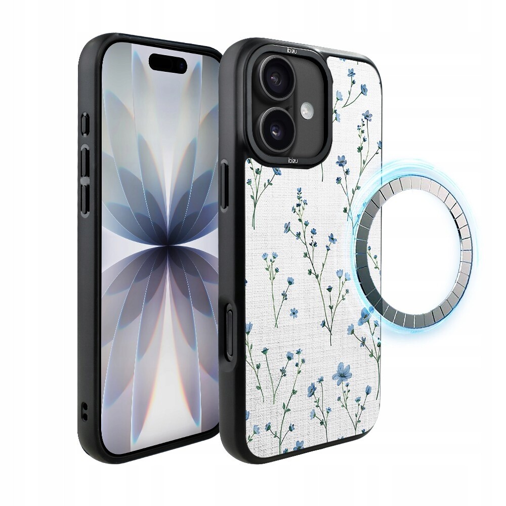 Pouzdro pro iPhone 17 Ibizu DropGuard Matt s MagSafe, modrý sen