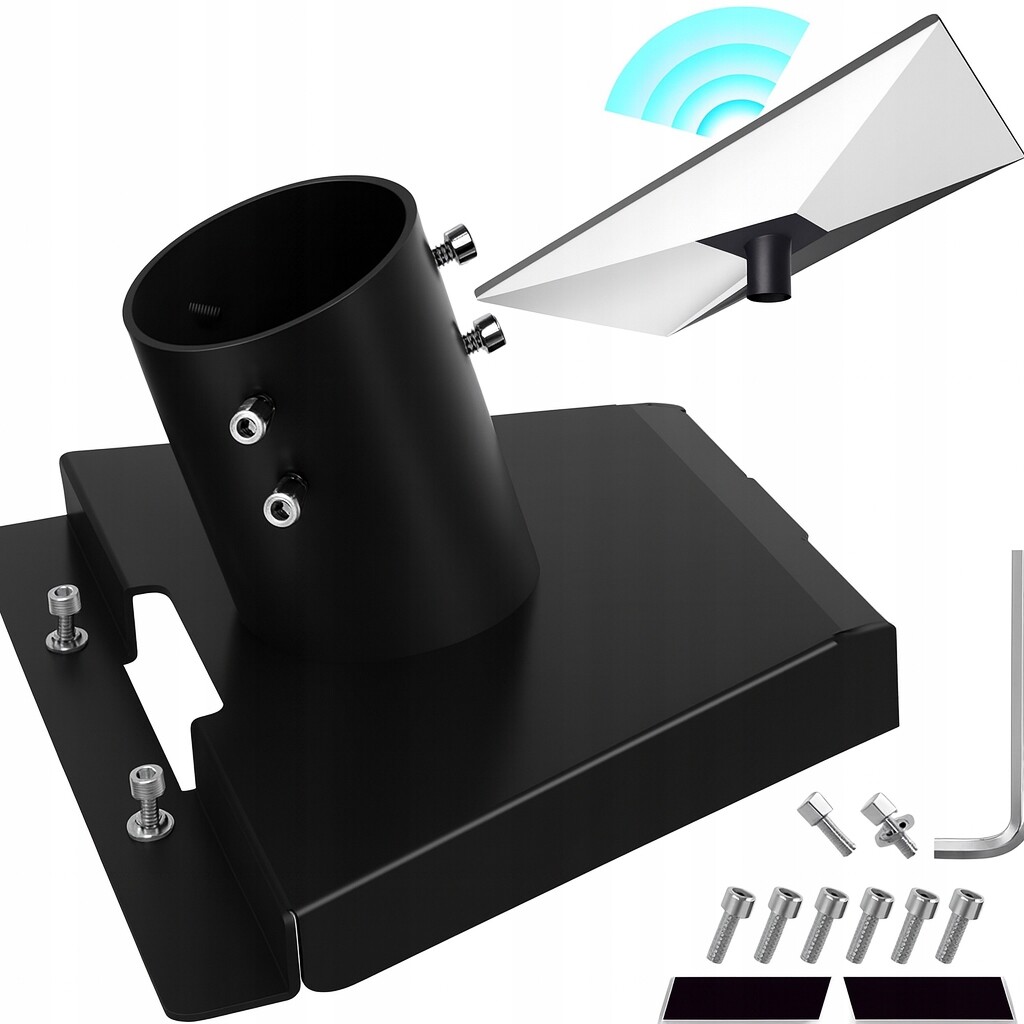 Adaptér Konektor Starlink Standard Gen.3 V4 Adaptér na trubku Černý