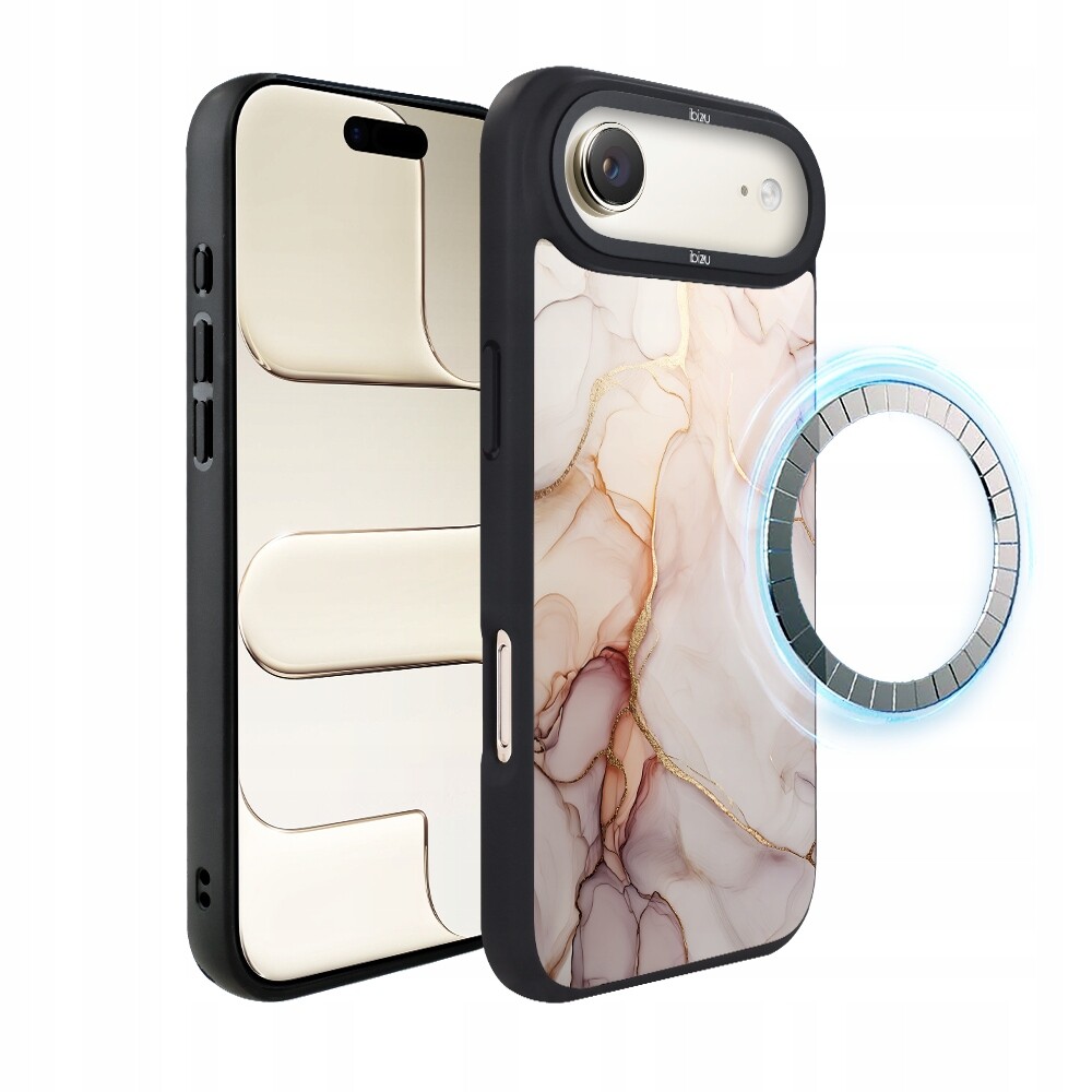 Pouzdro pro iPhone Air Ibizu DropGuard Matt s MagSafe, růžový alabastr