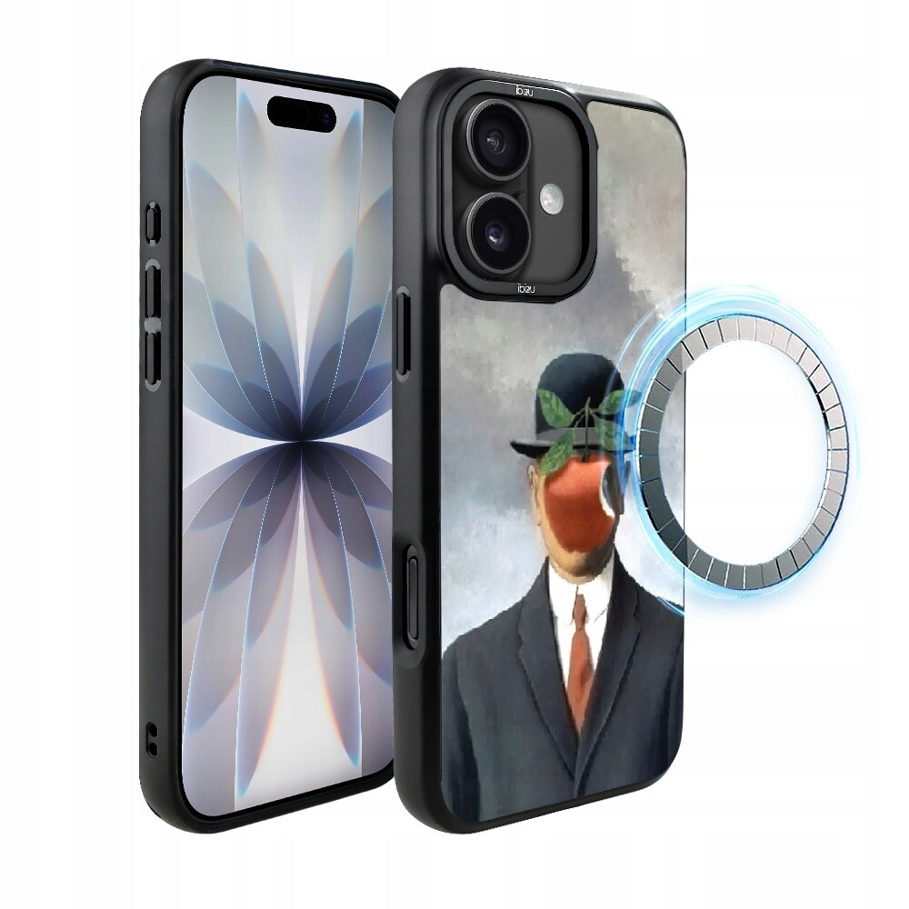 Pouzdro pro iPhone 17 Ibizu DropGuard Matt s MagSafe, syn člověka