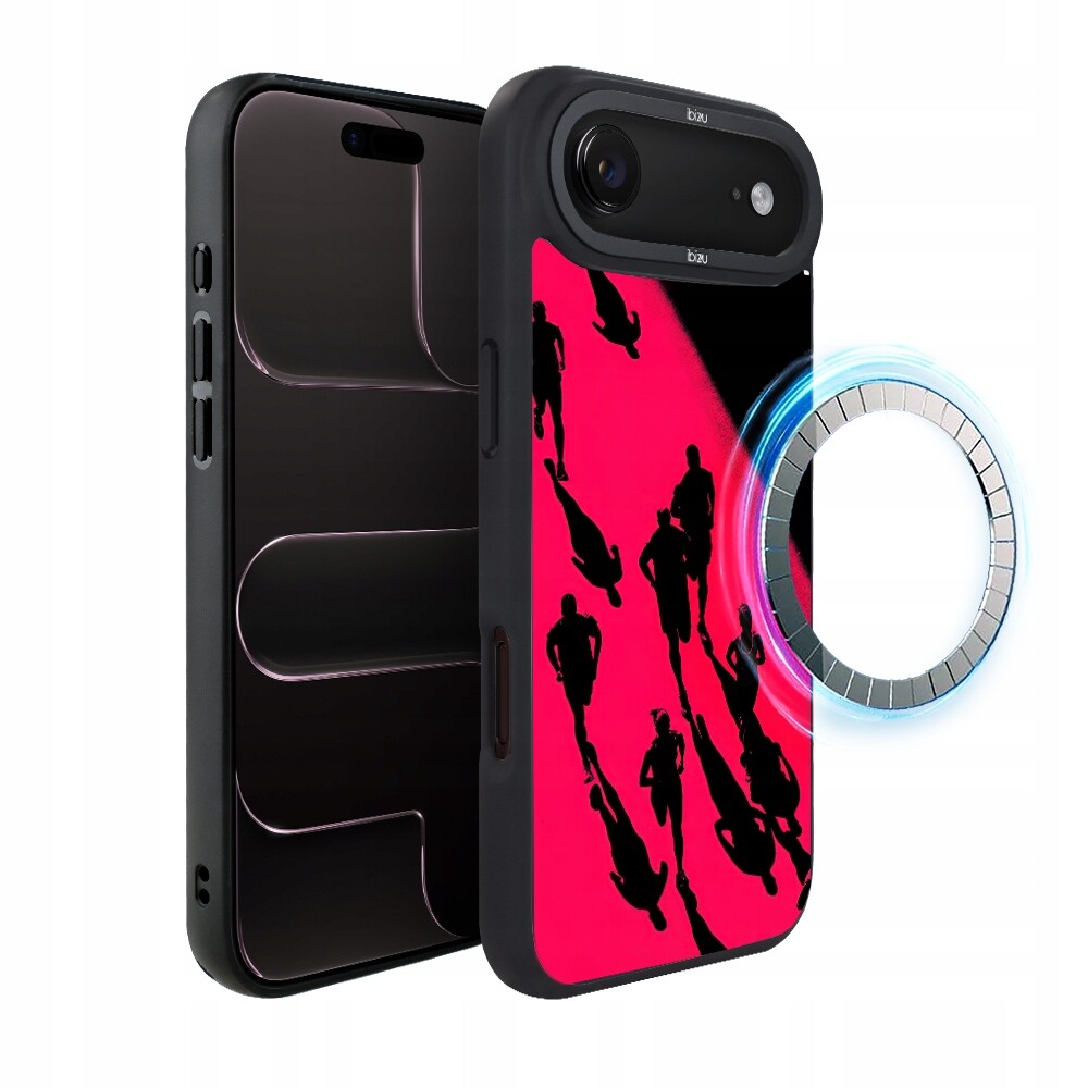 Matný Pouzdro pro iPhone Air Ibizu DropGuard s MagSafe, #Move, Night Marathon