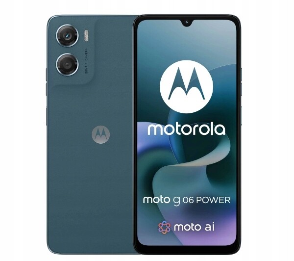 Smartphone Motorola moto g06 power 4 Gb 64 Gb 4G (lte) modrý