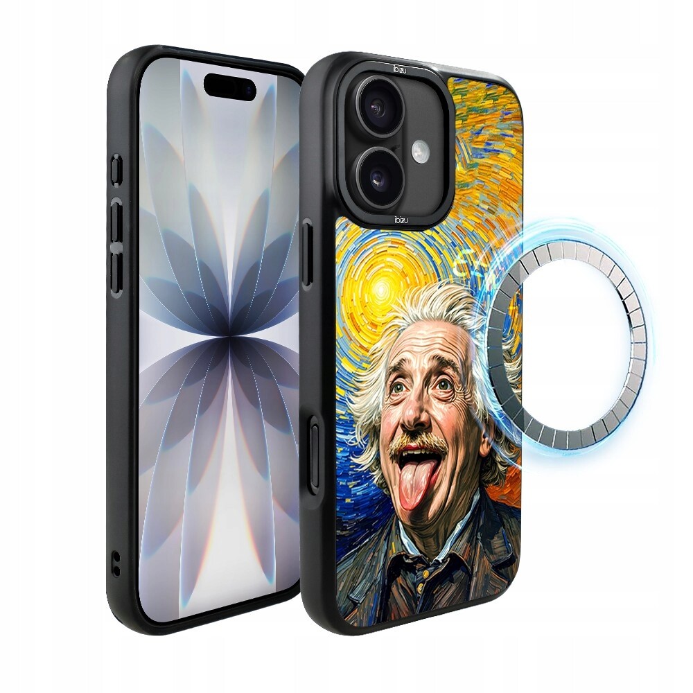 Matný Pouzdro Ibizu DropGuard pro iPhone 17 s MagSafe, Einstein