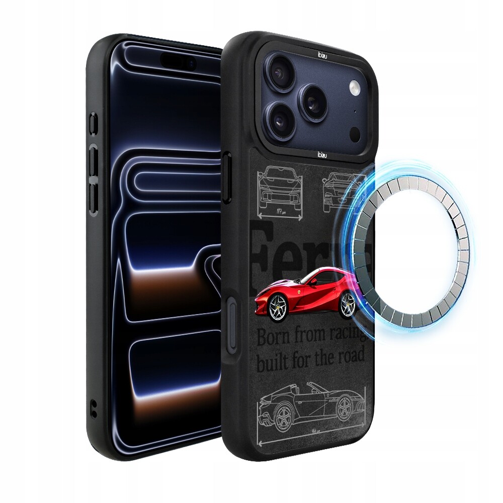 Matný Pouzdro Ibizu DropGuard s MagSafe pro iPhone 17 Pro Max, 812 Superfast