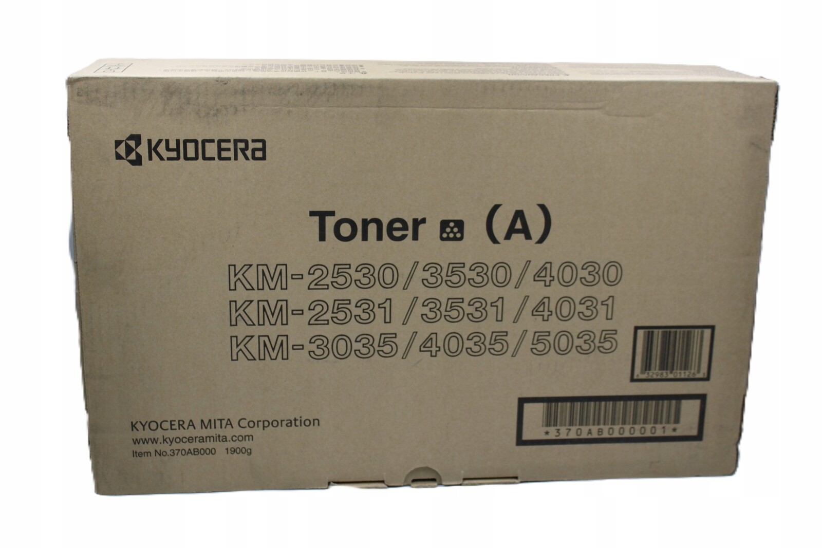 Kyocera TK-2530 370AB00 černý toner, originál