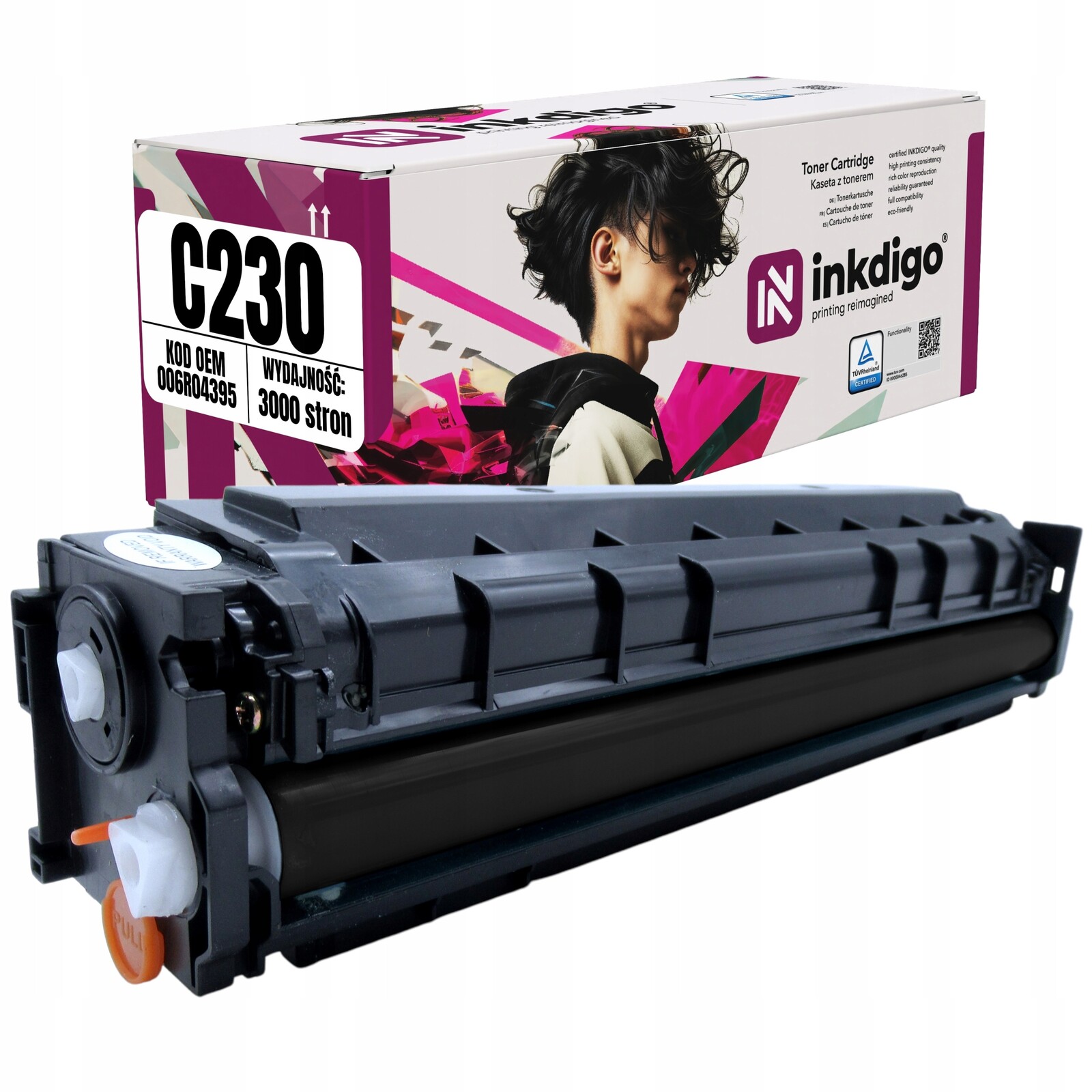Toner pro Xerox C230 C235 nová náhrada 006R04395 Black 3000 stran čipu