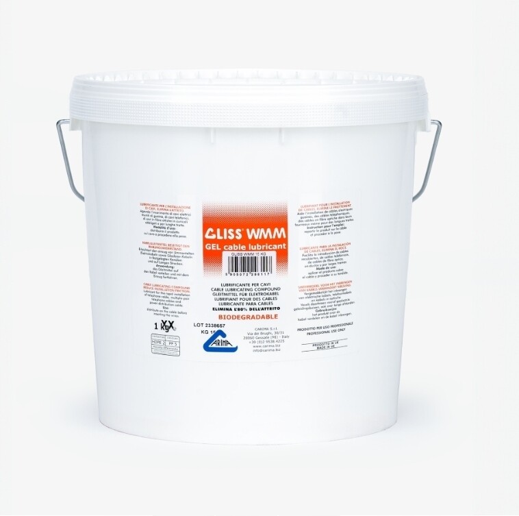 Gliss Wmm 15kg mazivo Gel na kabely, náhrada za Glyde Wmm