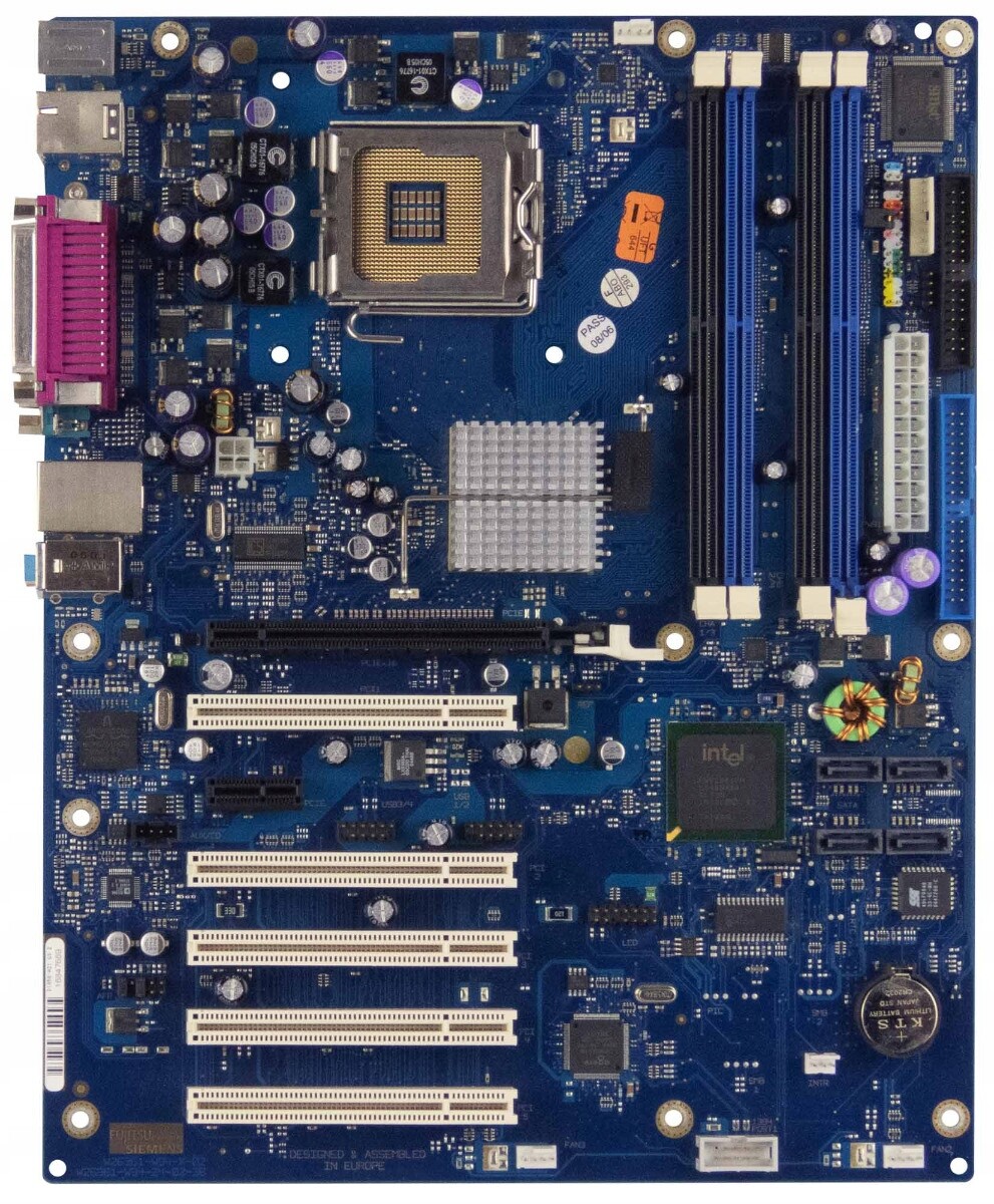 Fujitsu D1858-A21 GS2 s.775 DDR2 PCIe Pci Celsius M430