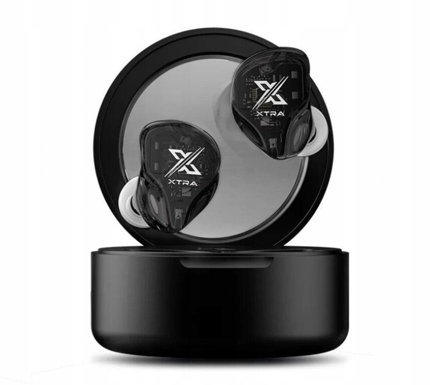 Bezdrátová sluchátka do uší Kz Xtra Bluetooth 5.4 15 m Dosah 48 mAh