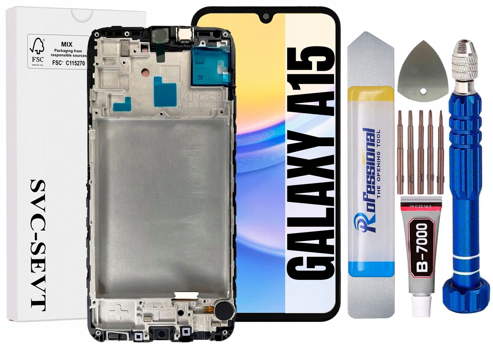 Displej Samsung Galaxy A15 4G/5G Originál Oem LCD Displej +rámeček