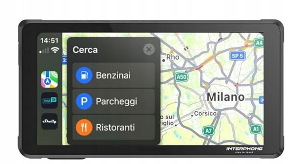 Navigace Interphone SYNC55 5,5