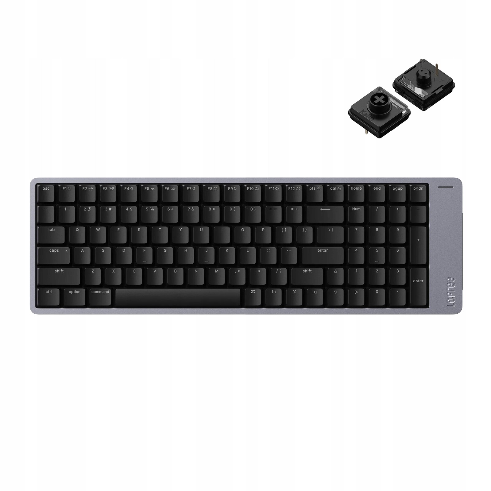 Lofree Flow 2 100 Bezdrátová mechanická klávesnice pro pulzní spínače