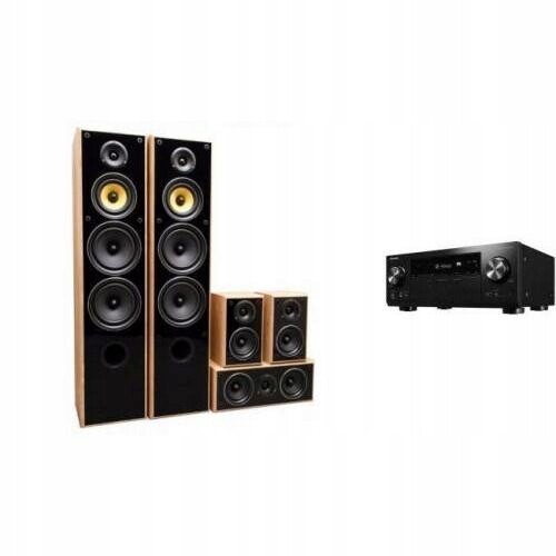 Pioneer VSX-935 Taga Harmony TAV-606v3 oak
