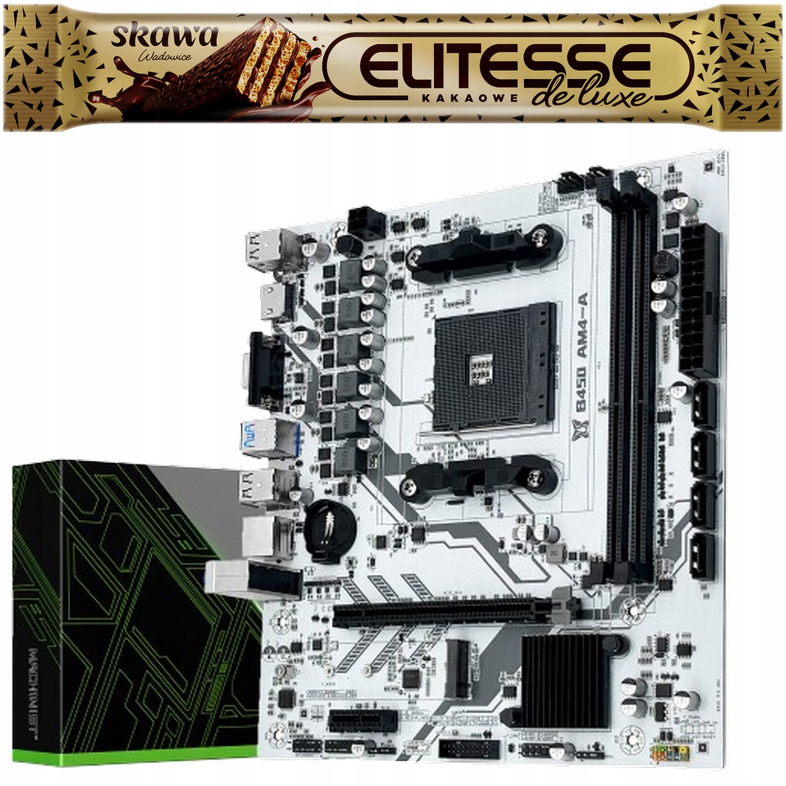 Základní deska Machinist B450 Procesor Amd Nový