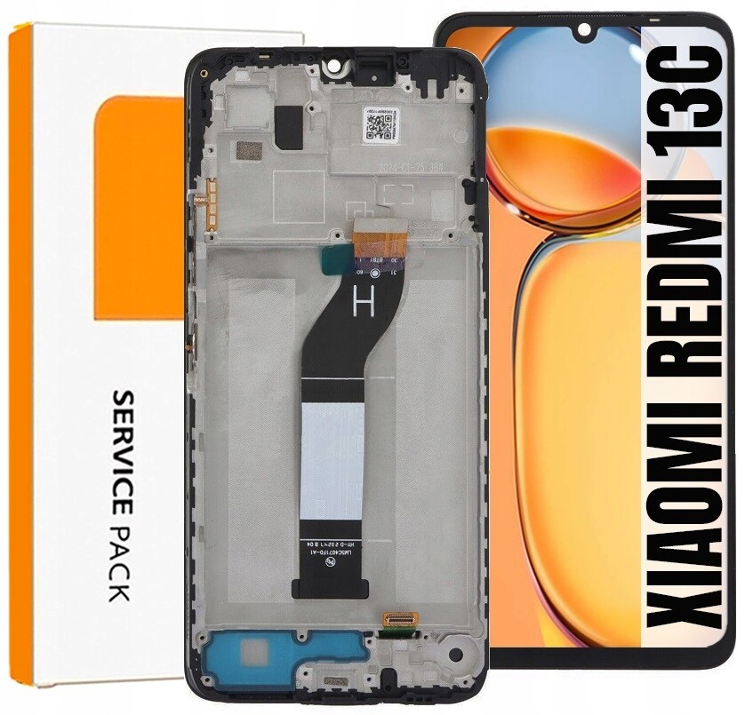 Displej Pro Xiaomi Redmi 13C 4G 5G Originální LCD Displej Rámeček