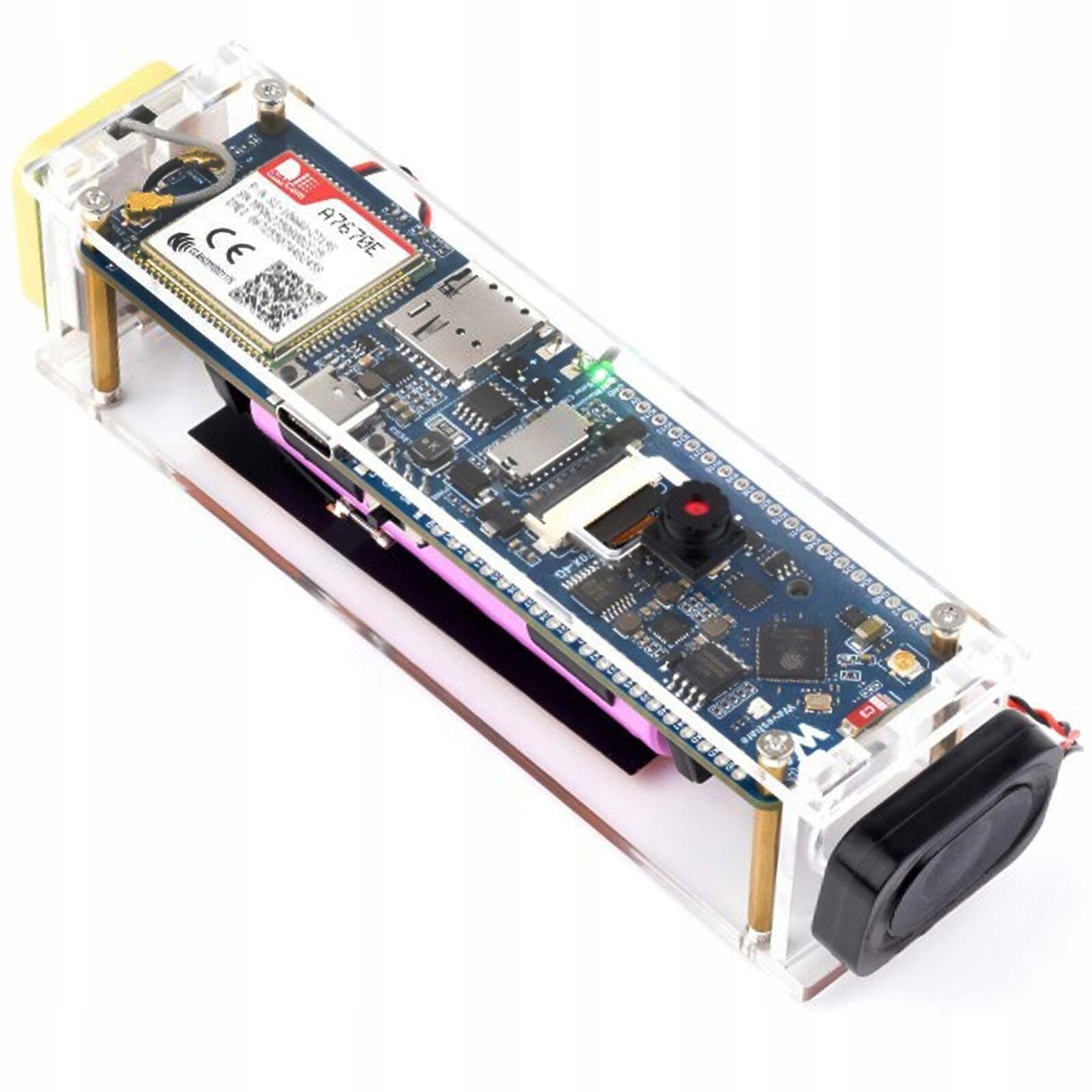 ESP32-S3 Waveshare Lte 4G Wi-Fi Ble Gps Gsm slot Sd mikrofon kamera