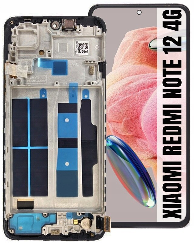 Displej Pro Xiaomi Redmi Note 12 4G Incell LCD Displej G/f Rámeček