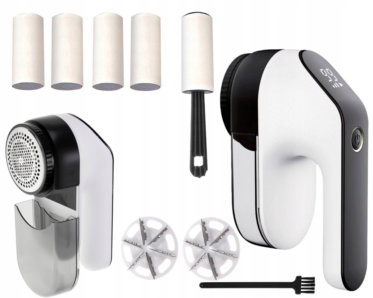 Sada Odžmolkovač LDC s Usb nabíjecím kabelem 5x čisticí váleček