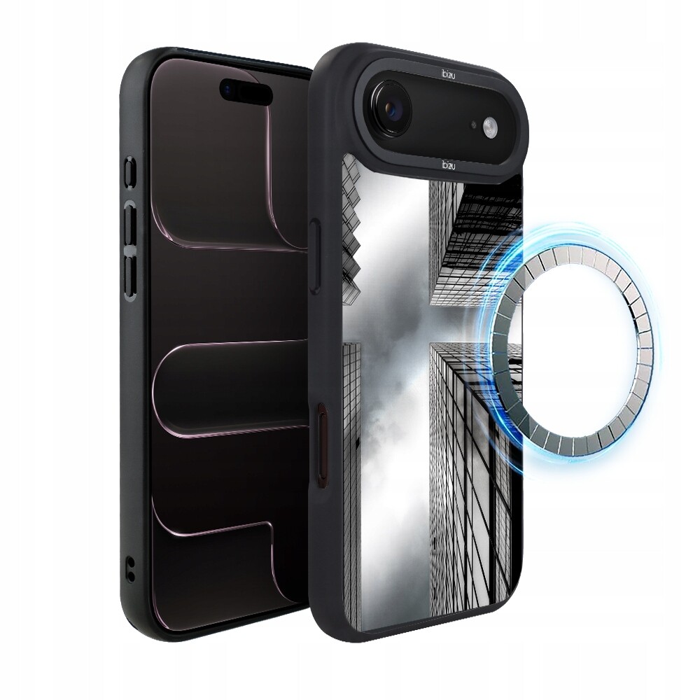 Pouzdro pro iPhone Air Ibizu DropGuard Matt s MagSafe, mrakodrapy