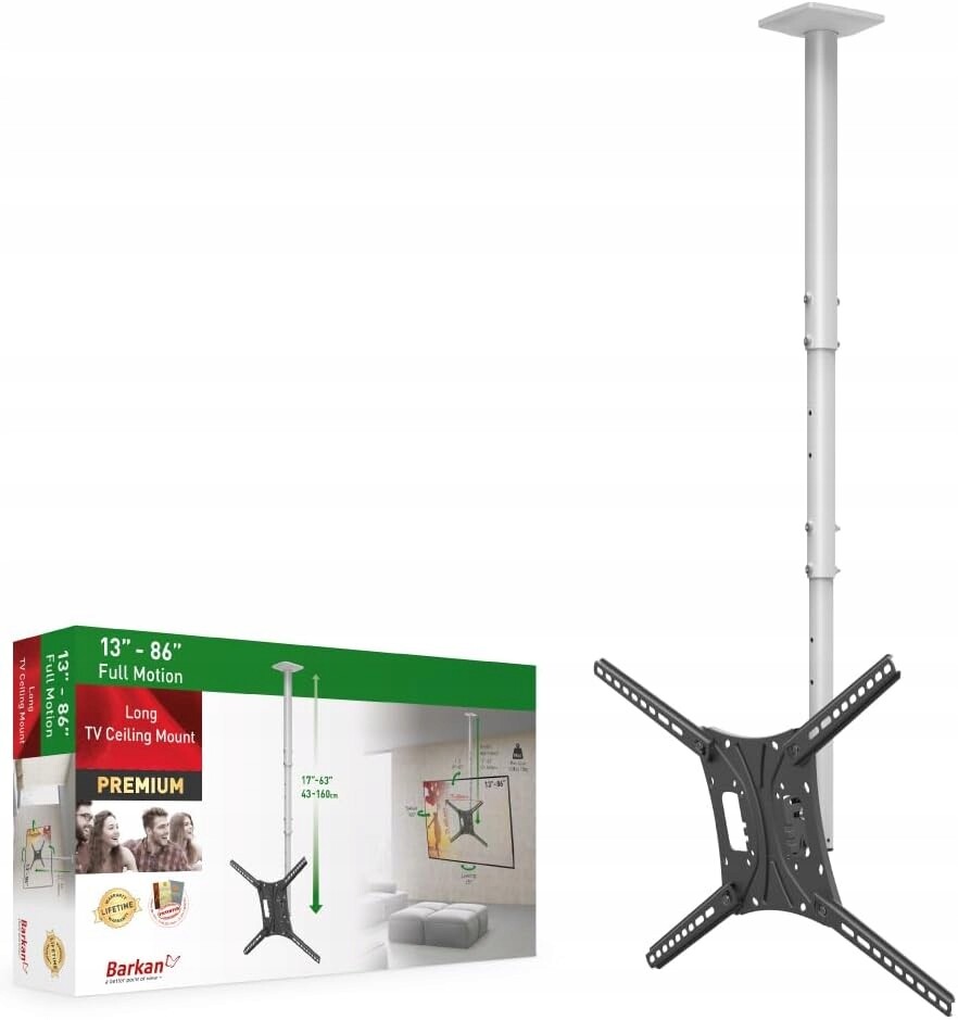 Stropní držák Tv 13–75