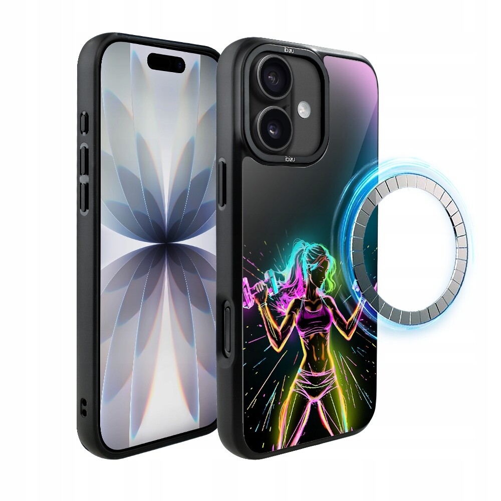 Pouzdro Ibizu DropGuard Matné s MagSafe, Fitness Vibrations
