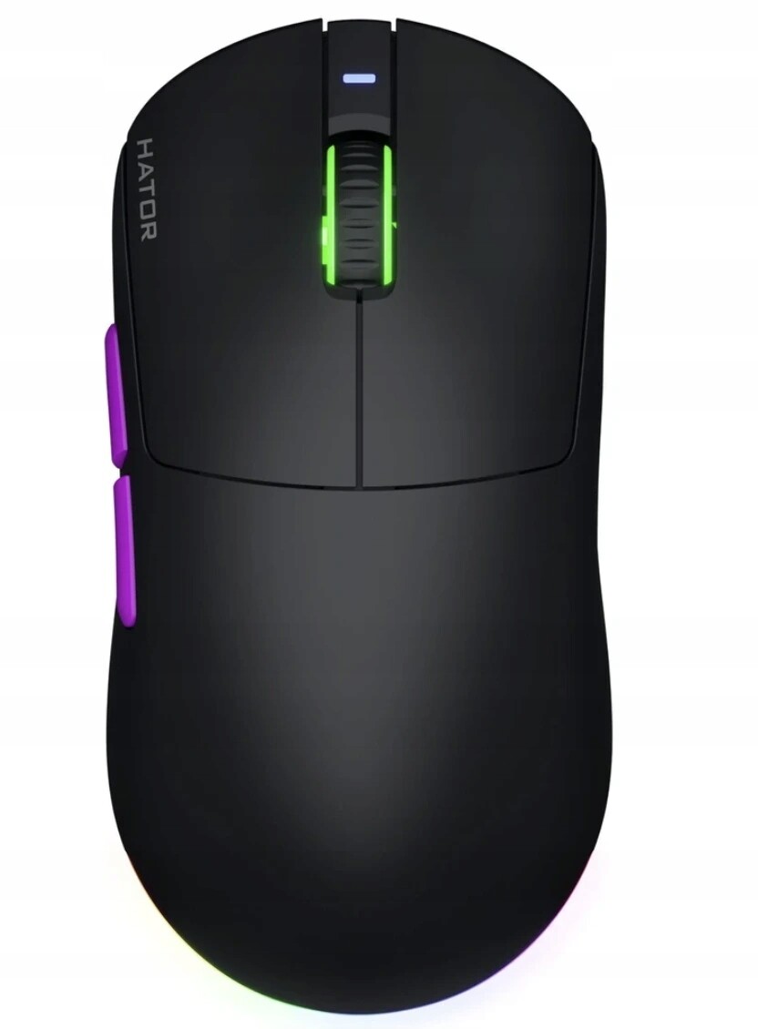 Hator Quasar 3 Ultra 8K+8K bezdrátová herní myš Barva: Černá