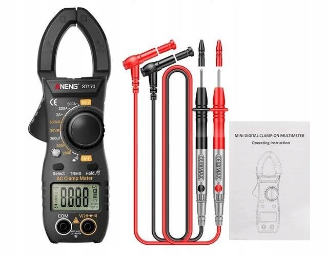 Inteligentní Digitální Klešťový Multimetr Aneng ST170