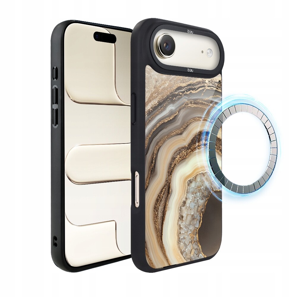 Pouzdro pro iPhone Air Ibizu DropGuard Matt s MagSafe, Medový achát
