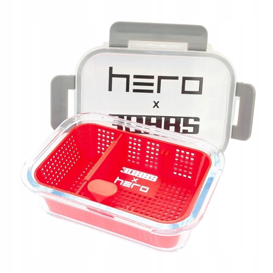 Vanička na čištění 3DABS X Hero červená