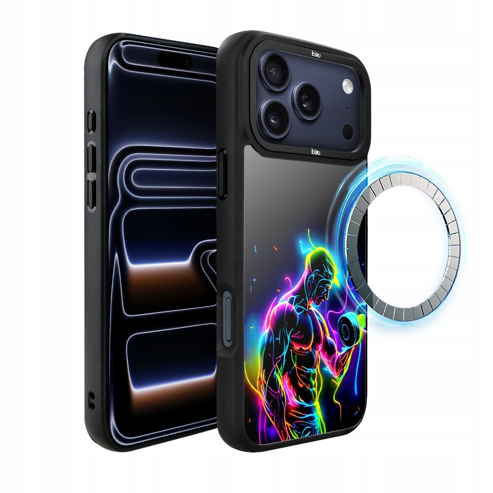 Pouzdro Ibizu DropGuard Matt s MagSafe pro iPhone 17 Pro, je tam energie