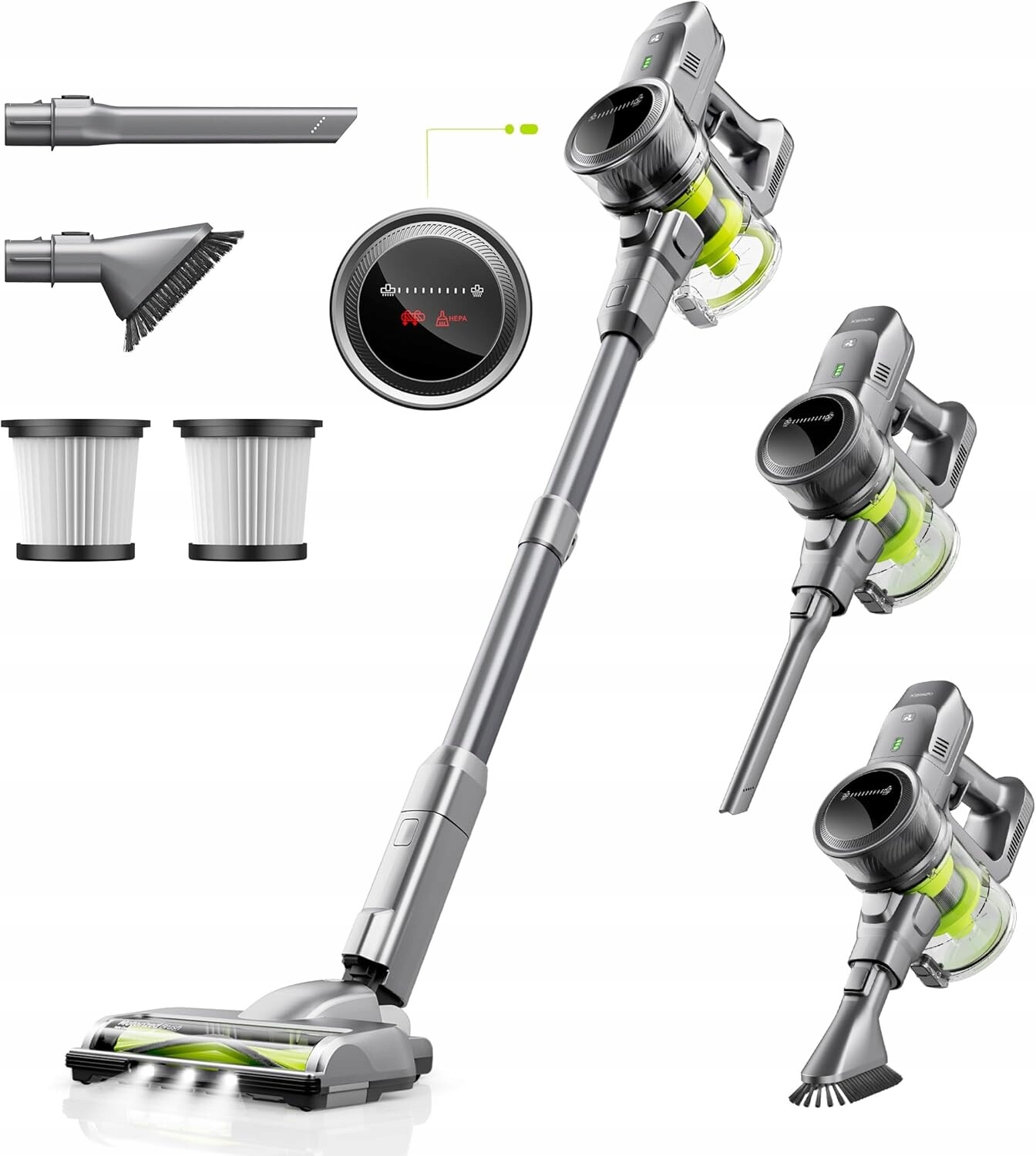 Vysavač Led Eco 6v1 Kalado KCV01B 240W 26000 Pa Silný