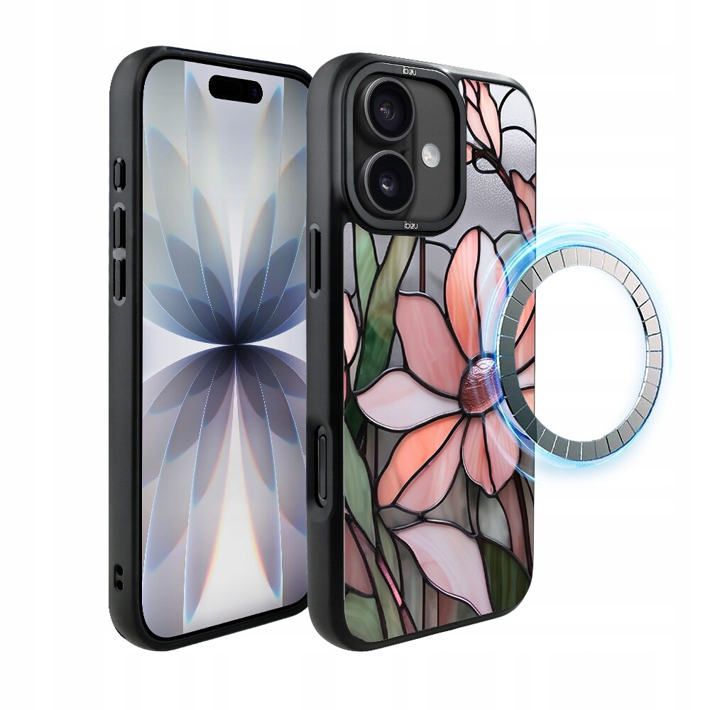 Pouzdro pro iPhone 17 Ibizu DropGuard Matt s MagSafe, růžová magnolie