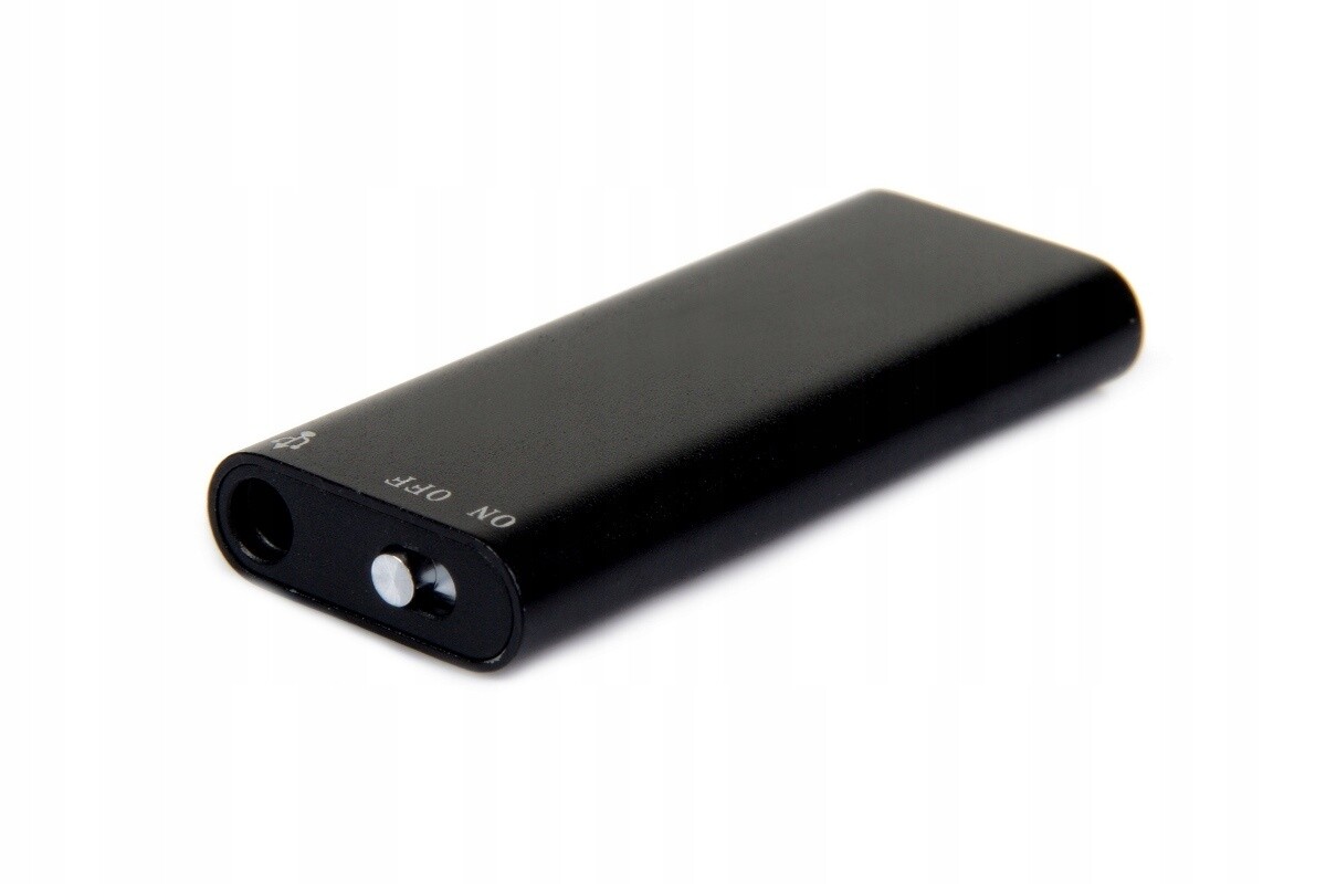 Mini Dyktafon Špionážní skrytý odposlech 200h 8GB Usb záznamník zvuku