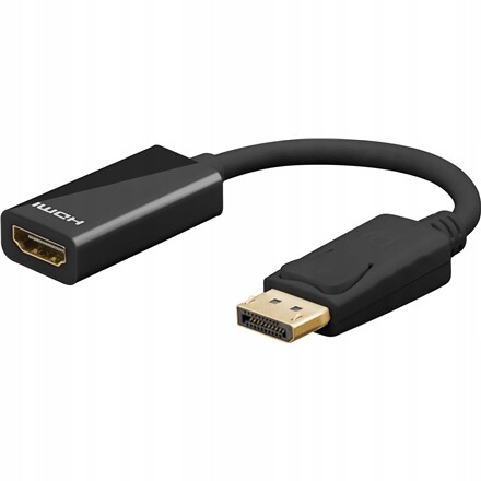 Goobay Adaptér DisplayPort 19pinové Hdmi typu A ženské 20pinové