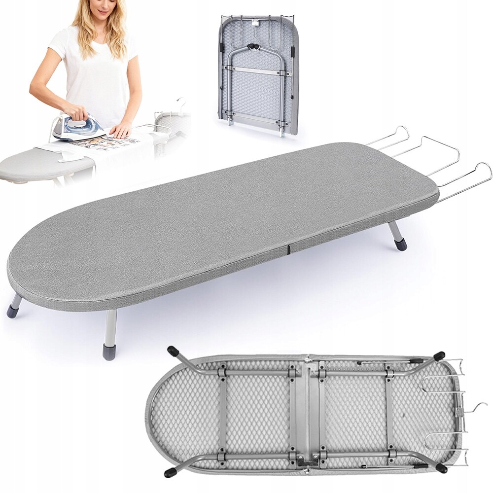 Žehlicí Prkno S Kovovou Plochou, 4 Nohy Pro Malé Byty