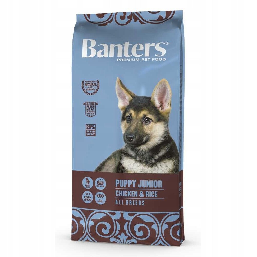 Banters Puppy Junior Chicken & Rice 15 kg