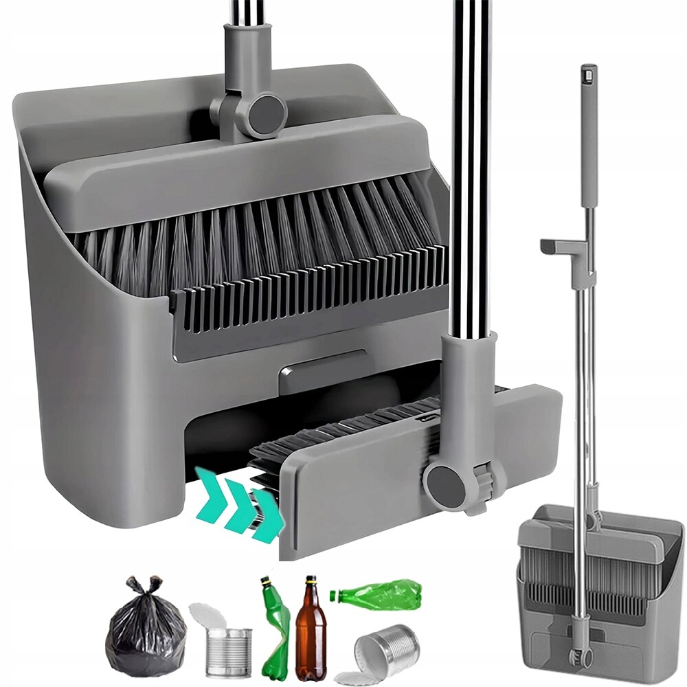 Sada Kartáčů Na Lopatku A Metlu S Hřebenem, Vertikální Stojan, Hlava