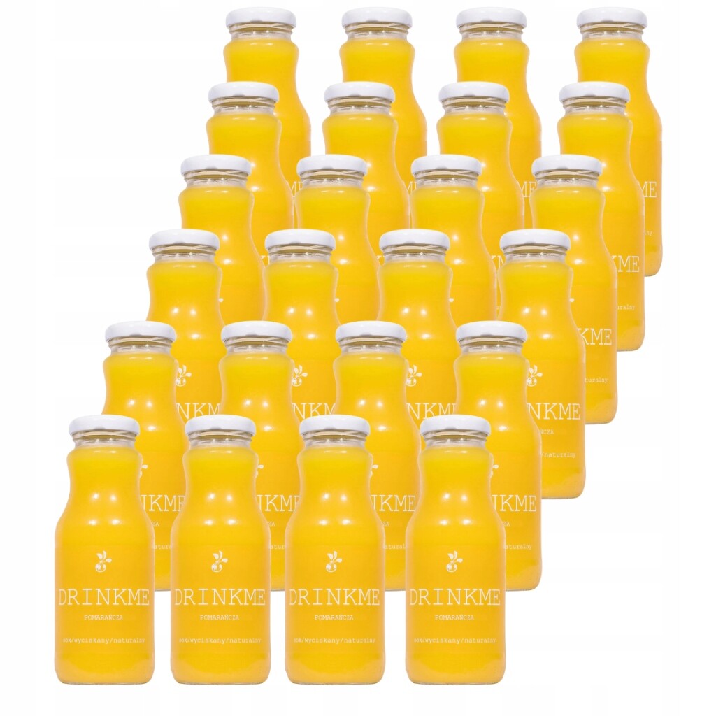 24 x Přírodní pomerančový Nfc džus Drinkme Sadvit lisovaný za studena