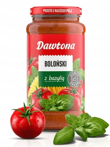 8 x Dawtona boloňská omáčka s bazalkou 520 g